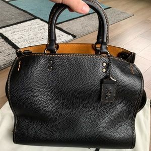 Coach Rouge 30 bag with straps, wallet and key holder